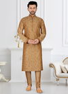 Golden Rangbaaz Vol 20 Designer function wear Stylish Dupion Silk Readymade Mens Kurta Payjama Collection 2005